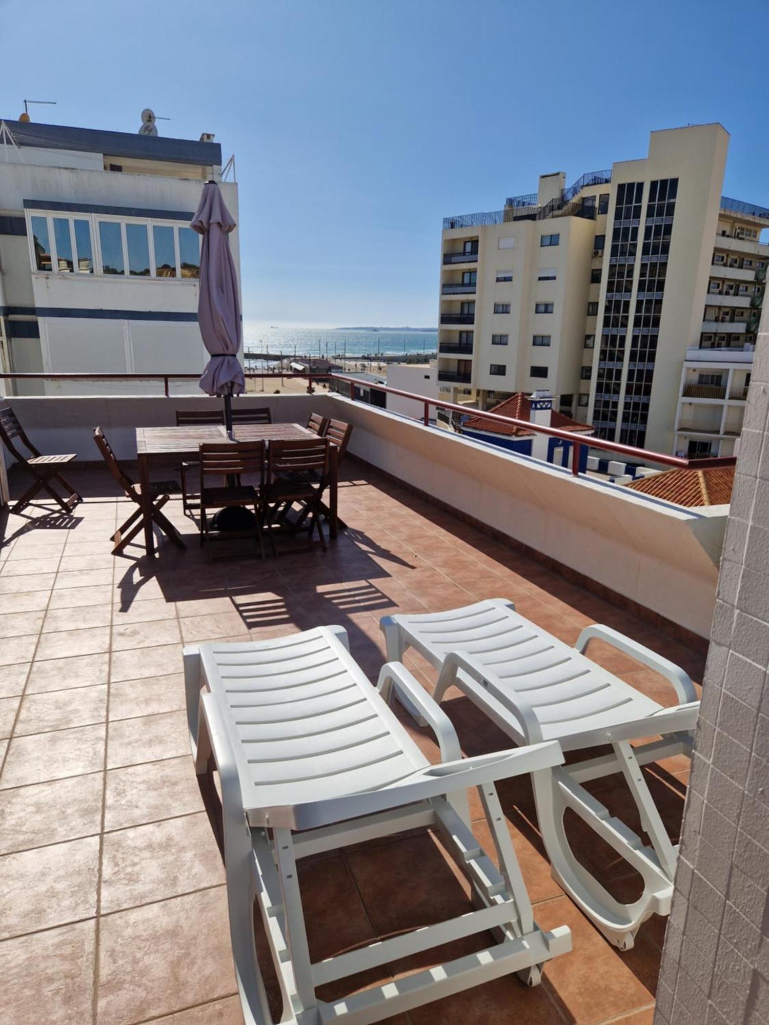 Amazing Terrace Costa Da Caparica Daire Oda fotoğraf